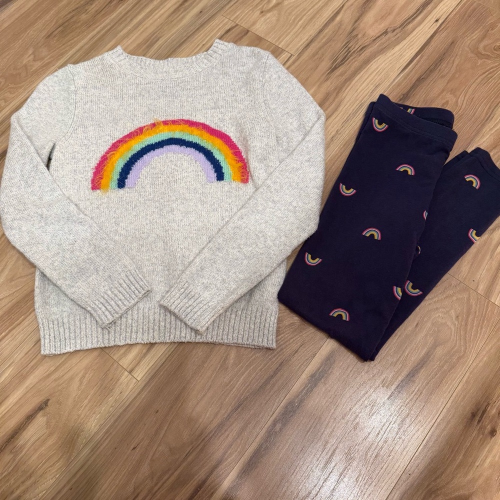 Cat & Jack Gray Knit Sweater